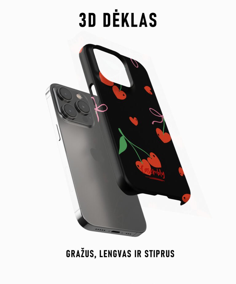 Telefono deklas Cherry Love