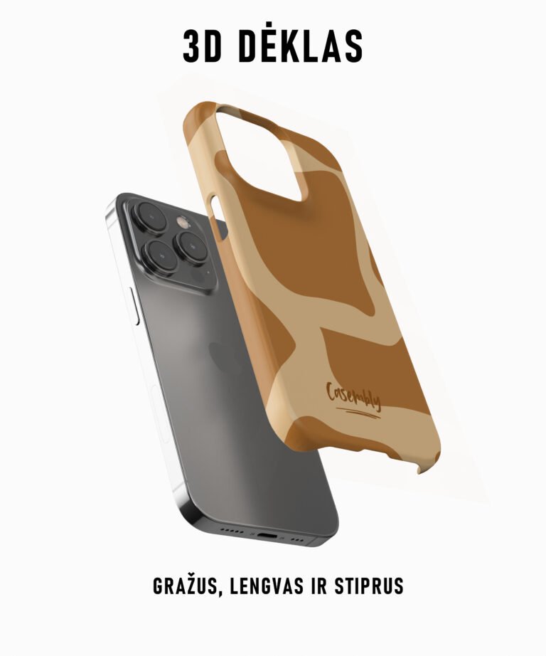 Telefono deklas Giraffe Mood