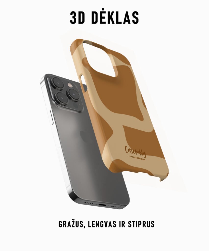 Telefono deklas Giraffe Mood